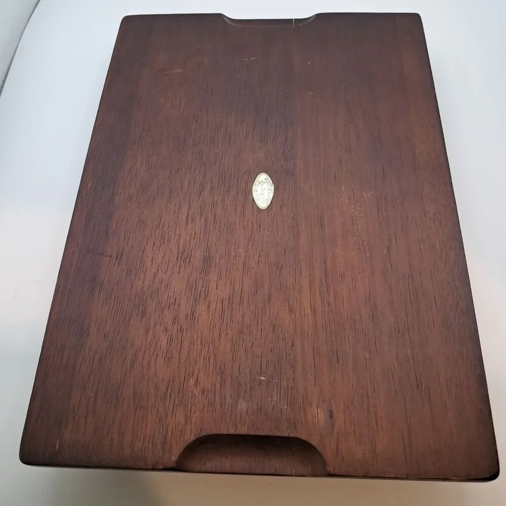3 VTG MCM Woodcrest Styson Japan Teak & Cork Trivets Retro Kitchen Entertaining